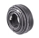 Gav Rubber Air Hose 10MMX30M W quick Coupler