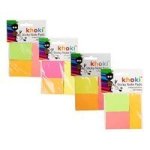 Self Adhesive Stick Notes 76X76MM 100 Sheets - 4 Pack