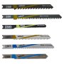 10 Jigsaw Blades Wolfcraft U-shaft Metal & Wood