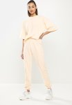 Missguided Petite T-Shirt Jogger Cord Set - Stone