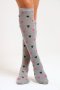 6 Pairs Ladies Printed Knee High Socks Variety Pack