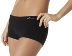 Boody Bamboo Women's Boyleg Briefs - Black - XL