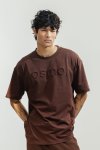Embossed Active T-Shirt - XL Chocolate