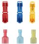 134 Piece T-tap Wire Connectors With Spade Quick Splice Electrical Wire