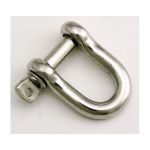 Shackle D STAINLESS-316 8MM