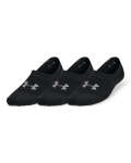 Women's Ua Breathe Lite Ultra 3-PACK Low Liner Socks - Black LG