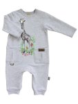 Watercolour Safari Giraffe Cargo Onesie