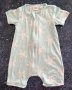 New Home Grown Africa Light Blue Starfish Romper 18/24M