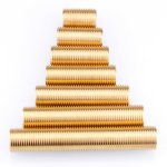 Brass Running Nipple 22MM X 50MM Livestainable