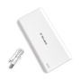 Premium 30000 Mah F-10 Power Bank Samsung Battery Cell Inside White