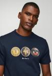 Ben Sherman Ball 260G T-Shirt Navy - Navy 2XL