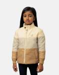 Polo Girls Bailey Colour Block Stone Puffer Jacket - 13-14 Brown