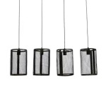 Industrial Quad Pendant Light