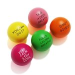 Lumarice Stress Balls 5 Pack For Kids And Adults - Stress Relief Balls With Motivational Quetos - Hand Exercise Balls To Relieve