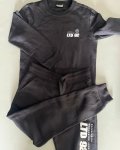 Ltd Black 92 Tracksuit Set 11 12Y