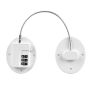 3-DIGIT Coded Child Safety Locks For Refrigerators Door - White Square