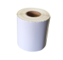 Blank White Thermal Eco Hm Labels - 100MM X 150MM 1-UP Core 40MM 500 Per Roll