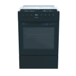 Defy 60CM Gas Electric Stove Black -DGS679