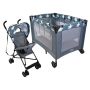 Basic Star Stroller And Star Maxwell Camp Cot - Combo