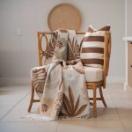 Haven & Earth Bella Vita Tropics Throw – Super Soft Acrylic 150CM X 200CM
