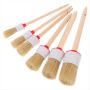 6PCS Paint Brush Shower Cleaner Brush Electric Interior Angled Paint For Tr