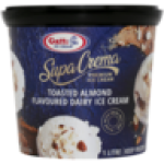 Ice Cream Supa Crema Toasted Almond Ice Cream 1L