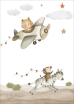 Safari Adventure 3 - Wall Art Print - A1