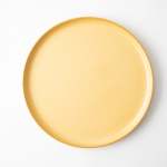 Flat Stackable Dinner Plate Choose From 6 Colours - Mustard
