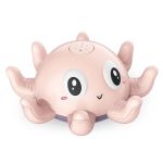Interactive LED Octopus Bath Toy With Automatic Water Spray