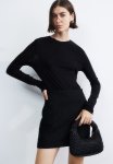 Textured MINI Skirt - Black
