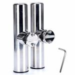 Amarine Made Boat Rod Holders Clamp Stainless Steel Rod Holders Clamp On Fishing Rod Holder For Rails 22MM 7 8" To 25MM 1" Diam