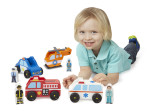 Melissa & Doug Emergency Vehicle Set