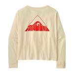 Womens Long-sleeved Driftways Easy Cut Organic T-Shirt - Undyed Natural XL