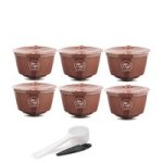 Coffee Accessories Capsules Compatible For Nescafe 6PCS Brown
