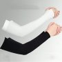 1 Pair Elastic Ice Sleeves Women's Summer Arm Guard Summer Outdoor UV Protection Thin Ice Sleeves