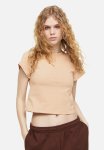 Cotton Jersey T-Shirt - Beige