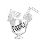 C1148-C9330 - 925 Sterling Silver Party European Charm Bead