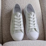 Cleo Lace Sneaker - White - 8