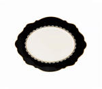 Jc Black Rose - Oval Platter