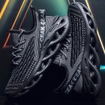 Men's Blade Sneakers Breathable Shock Absorption Running Shoes Lightweight Non-slip Shoes For Jogging Tennis Gym Walking Sneaker