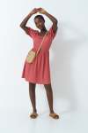 Puff Sleeve Dress - 12 Dusty Pink