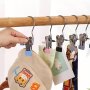 10-Pack Stainless Steel Multipurpose Clips Metal Hanging Hooks With Superior Grip For Drying And Utility Use Home Organization Accessories