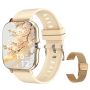 Women's Smart Watch Android & Ios Compatible 1.83 Rose Gold Beginner