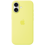 Apple Iphone 17 Silicone Case With Magsafe - Neon Yellow Model A3558
