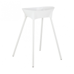 Luma Baby Bath + Stand With Drain Tube -snow White - Snow White Snow White