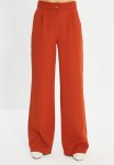 Straight Trousers - Rust