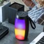 Colorful Wireless Speaker With Color Lights Card Slot And MINI Portable Speaker With 300MAH Battery Supports Tf And U Disk Expansion