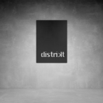 Business Sign D03 - 300 X 500 Matt Black Warm White