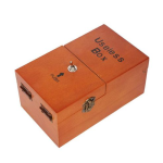 Useless Box - Dark Wood