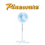 Pineware 40CM Pedestal Fan White PPF4